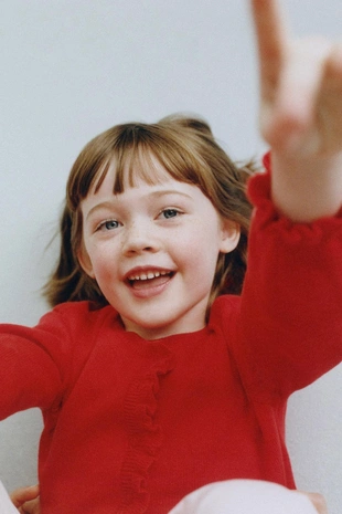 Кардиган с воланами- Заказать в России