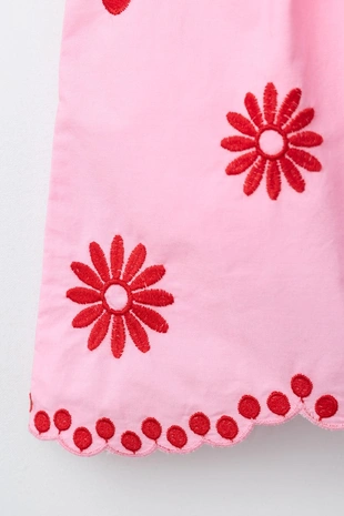 Топ с вышивкой- Заказать в России