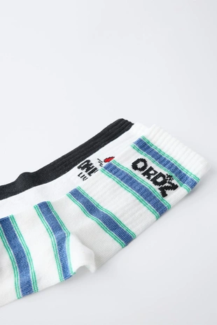 Купить Zara Набор из трех пар носков с логотипом