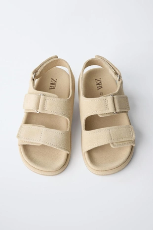 Кожаные сандалии- Заказать в России