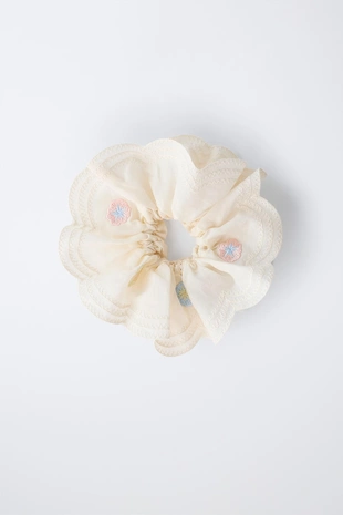 Резинка для волос «вышитые цветы»- Заказать в России