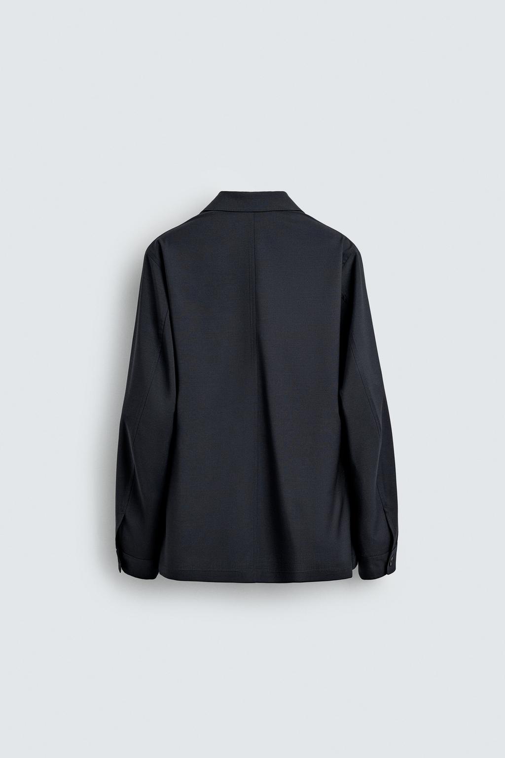 Пиджак свободного кроя из шерстяной смеси