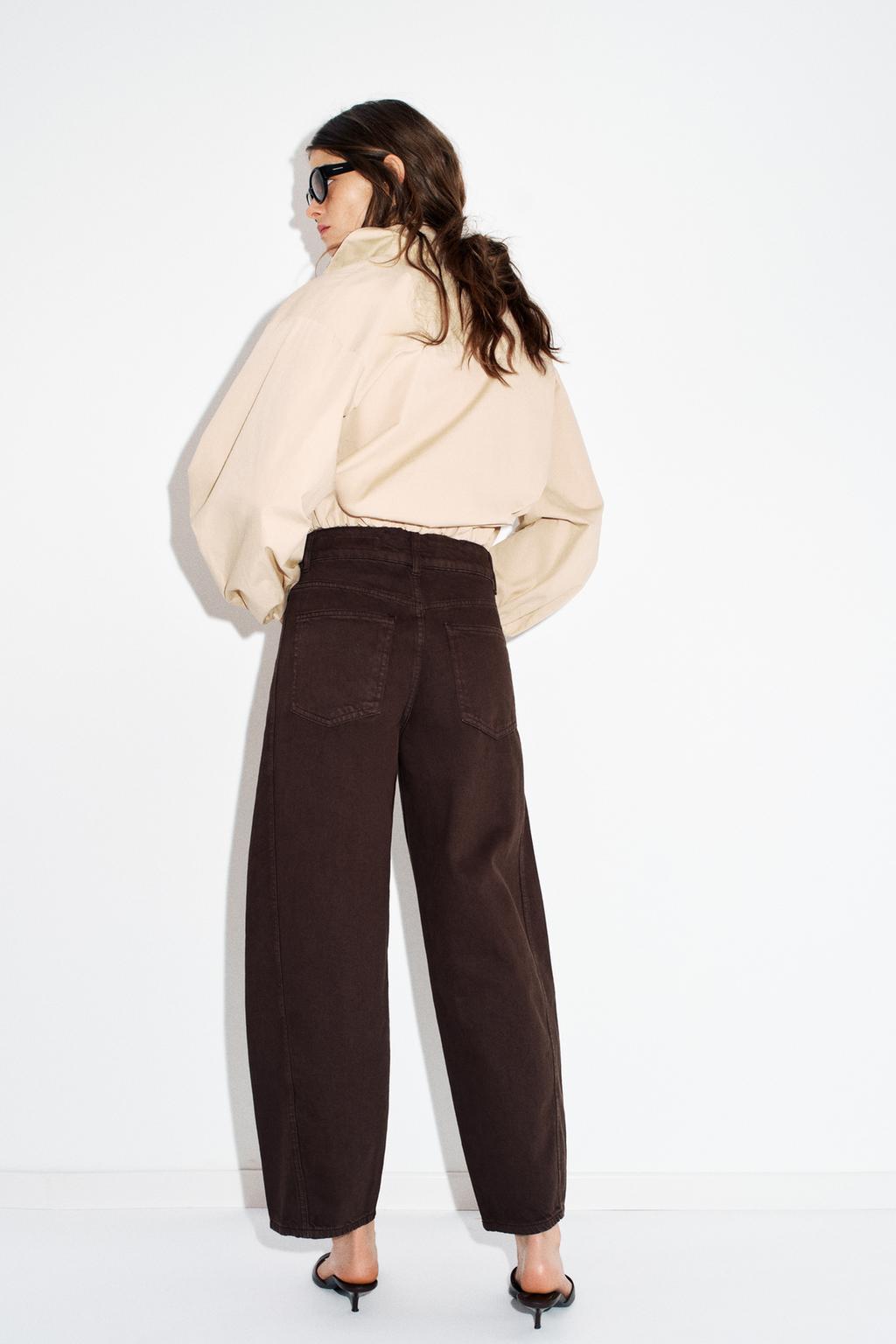 ДЖИНСЫ Z1975 BARREL СО СРЕДНЕЙ ПОСАДКОЙ И ДЛИНОЙ ДО ЩИКОЛОТКИ