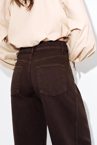 Джинсы Z1975 BARREL со средней посадкой и длиной до щиколотки- Заказать в России