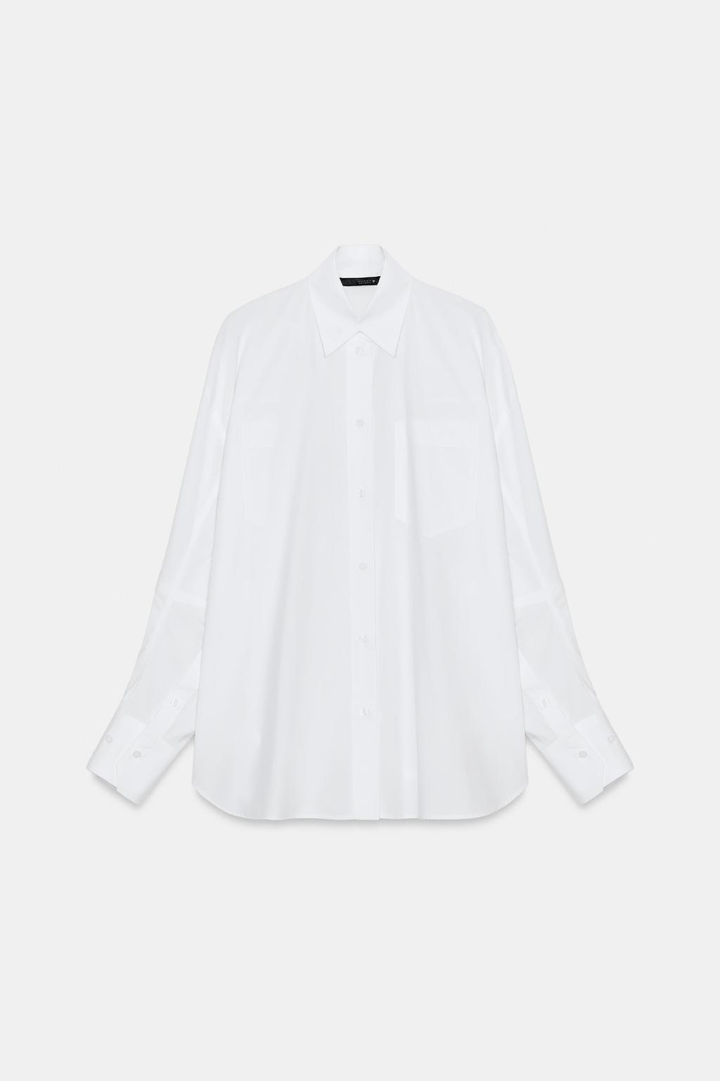 РУБАШКА ОВЕРСАЙЗ ИЗ ПОПЛИНА