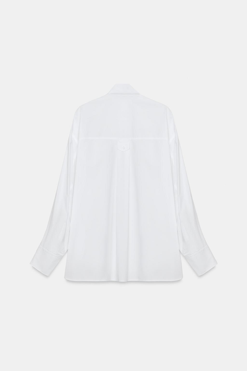 РУБАШКА ОВЕРСАЙЗ ИЗ ПОПЛИНА