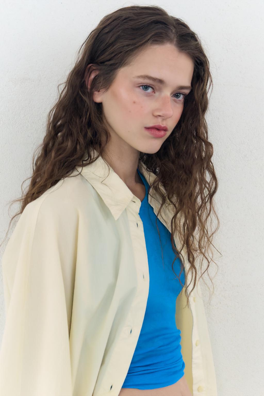 РУБАШКА ОВЕРСАЙЗ ИЗ ПОПЛИНА