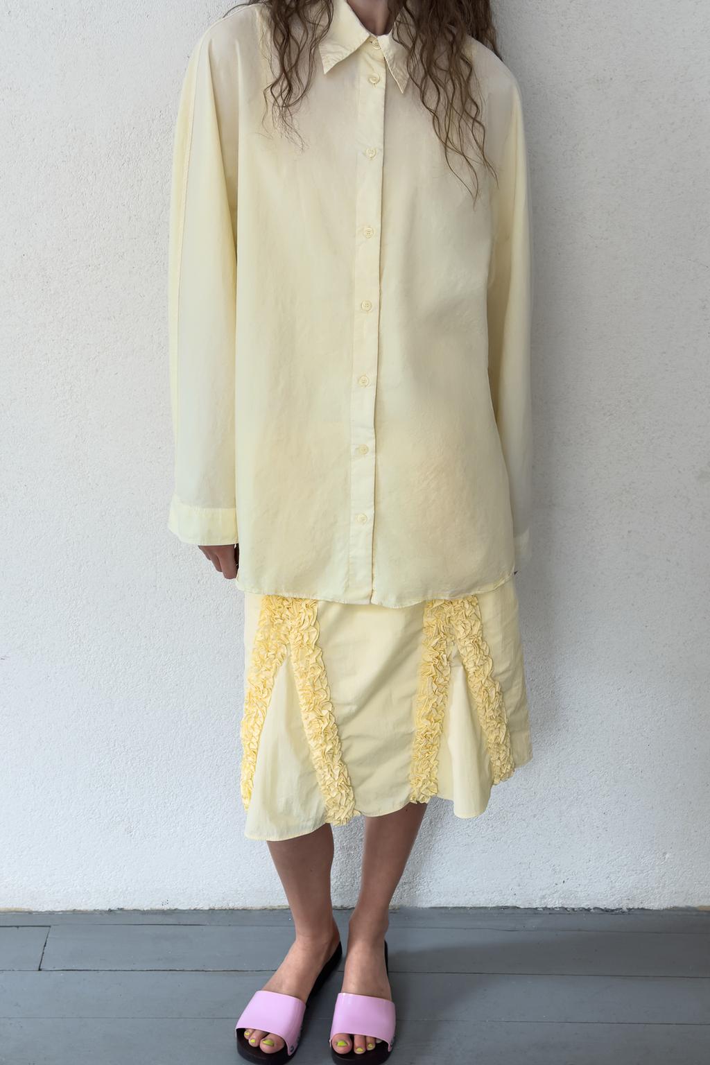 РУБАШКА ОВЕРСАЙЗ ИЗ ПОПЛИНА