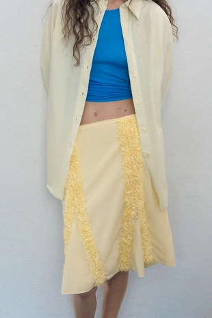 Рубашка оверсайз из поплина- Заказать в России