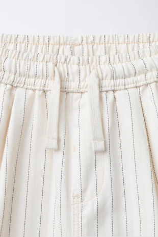 Удобные брюки в полоску- Заказать в России