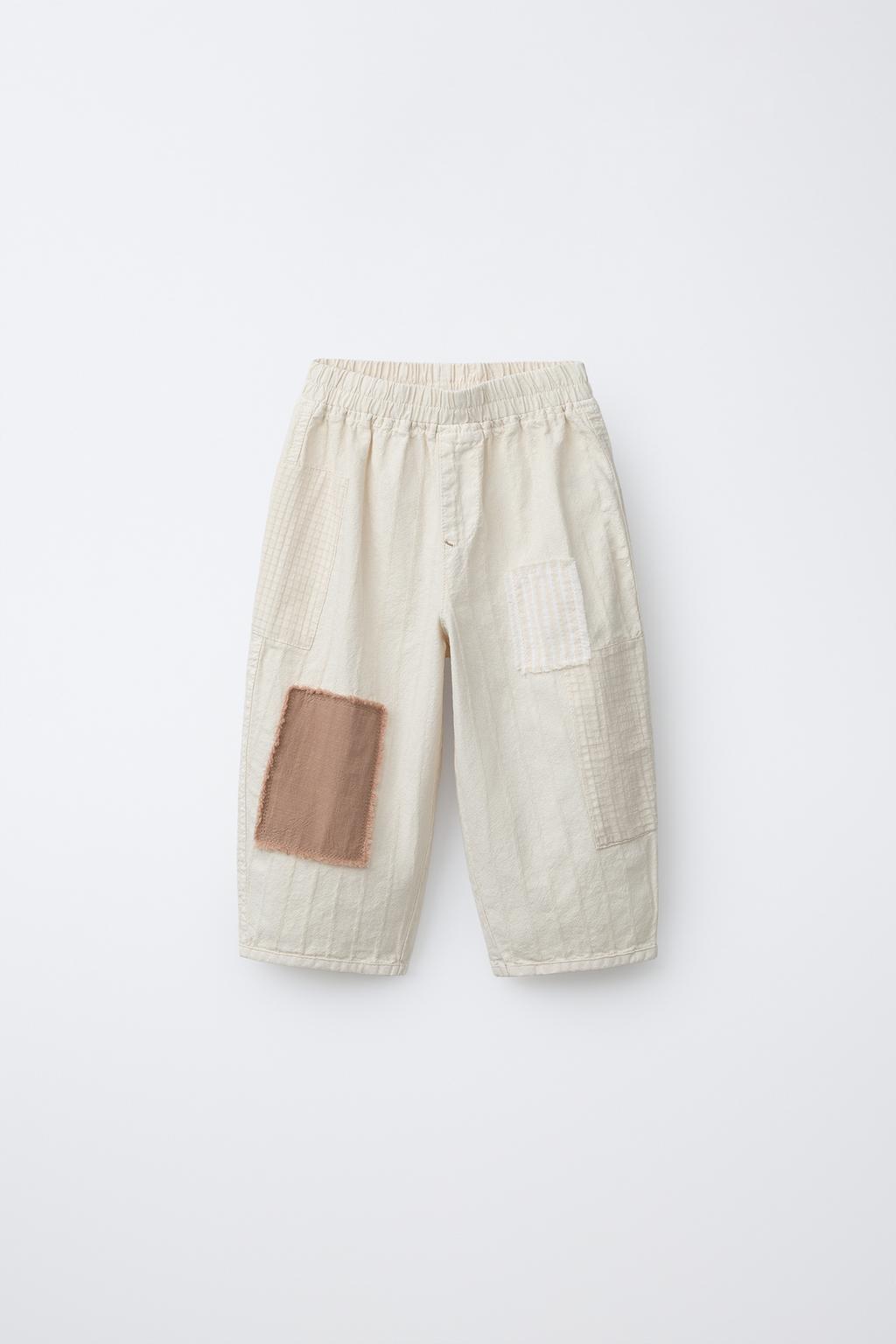 БРЮКИ BAGGY РУСТИК ЗАПЛАТЫ