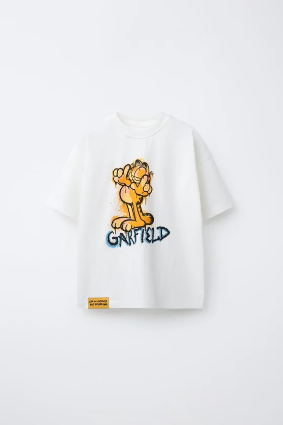 ФУТБОЛКА ГРАФФИТИ GARFIELD © PAWS INC