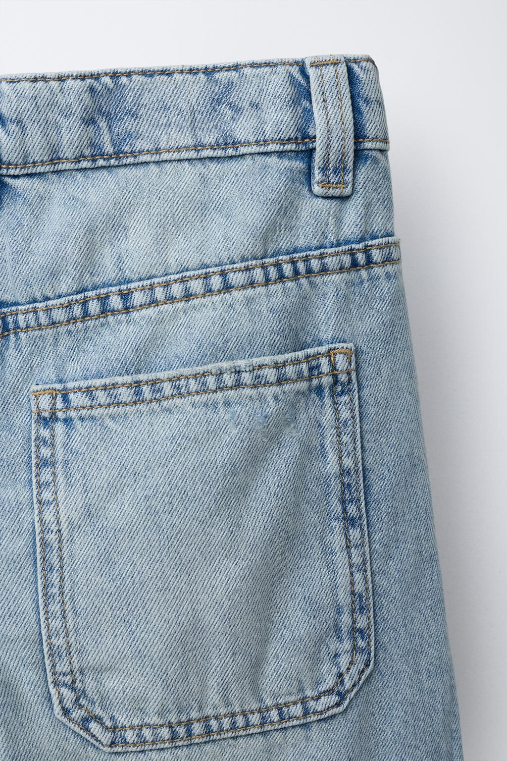 ДЖИНСЫ WIDE LEG С ВЫШИВКОЙ