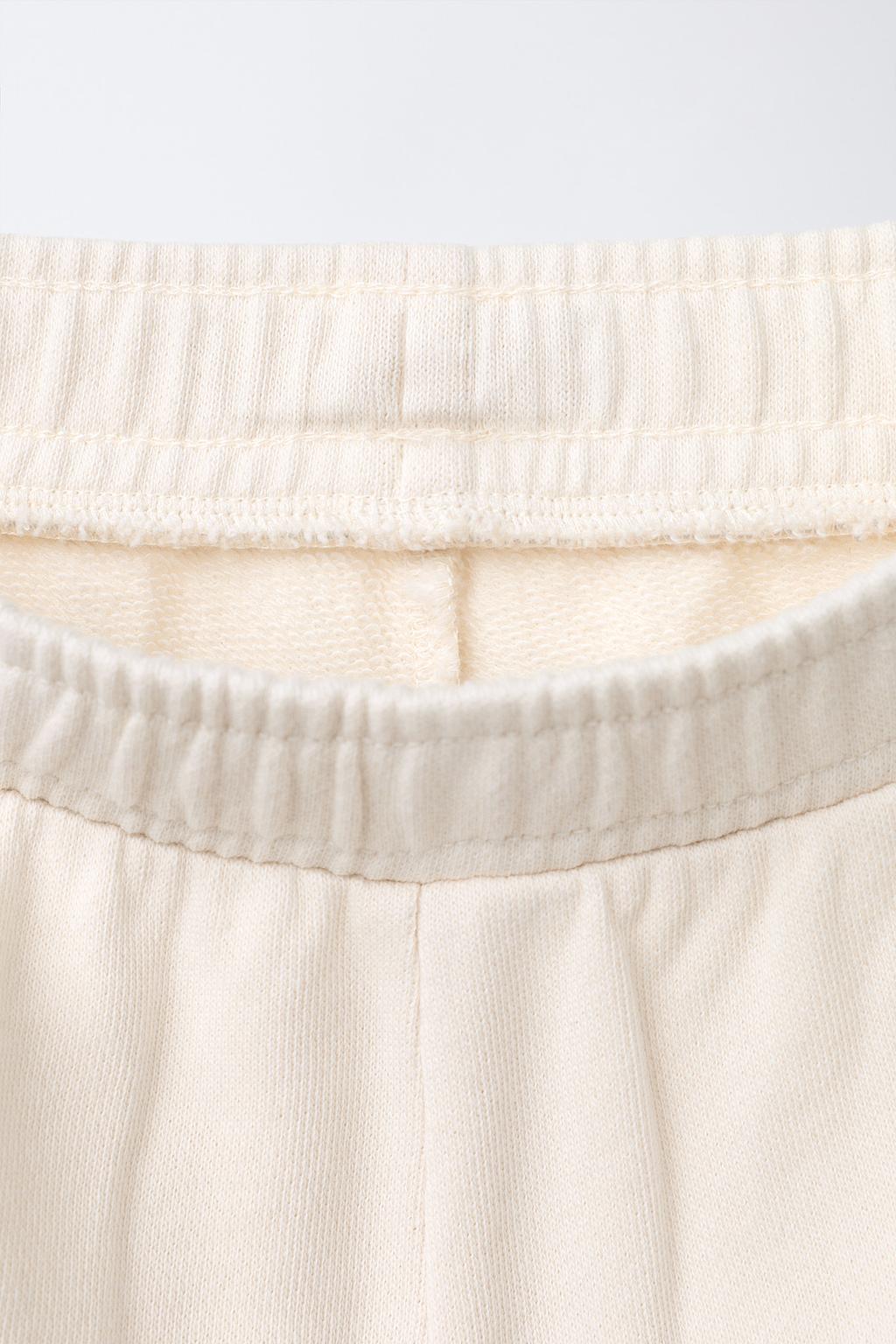 БРЮКИ BARREL ИЗ ФУТЕРА С ЛОГОТИПОМ