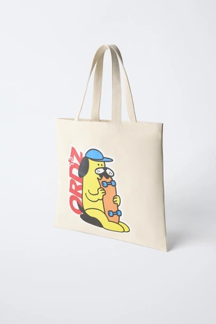 Сумка-шопер с рисунком- Заказать в России