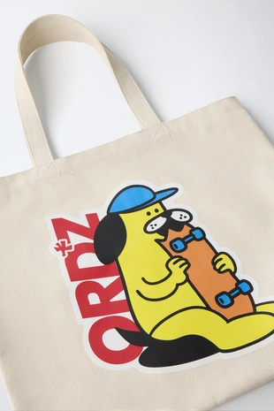 Сумка-шопер с рисунком- Заказать в России