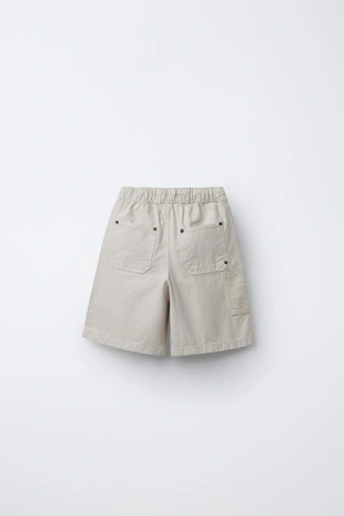 Шорты карпентер с вышитым логотипом- Заказать в России