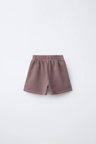 Базовые шорты из мягкой ткани