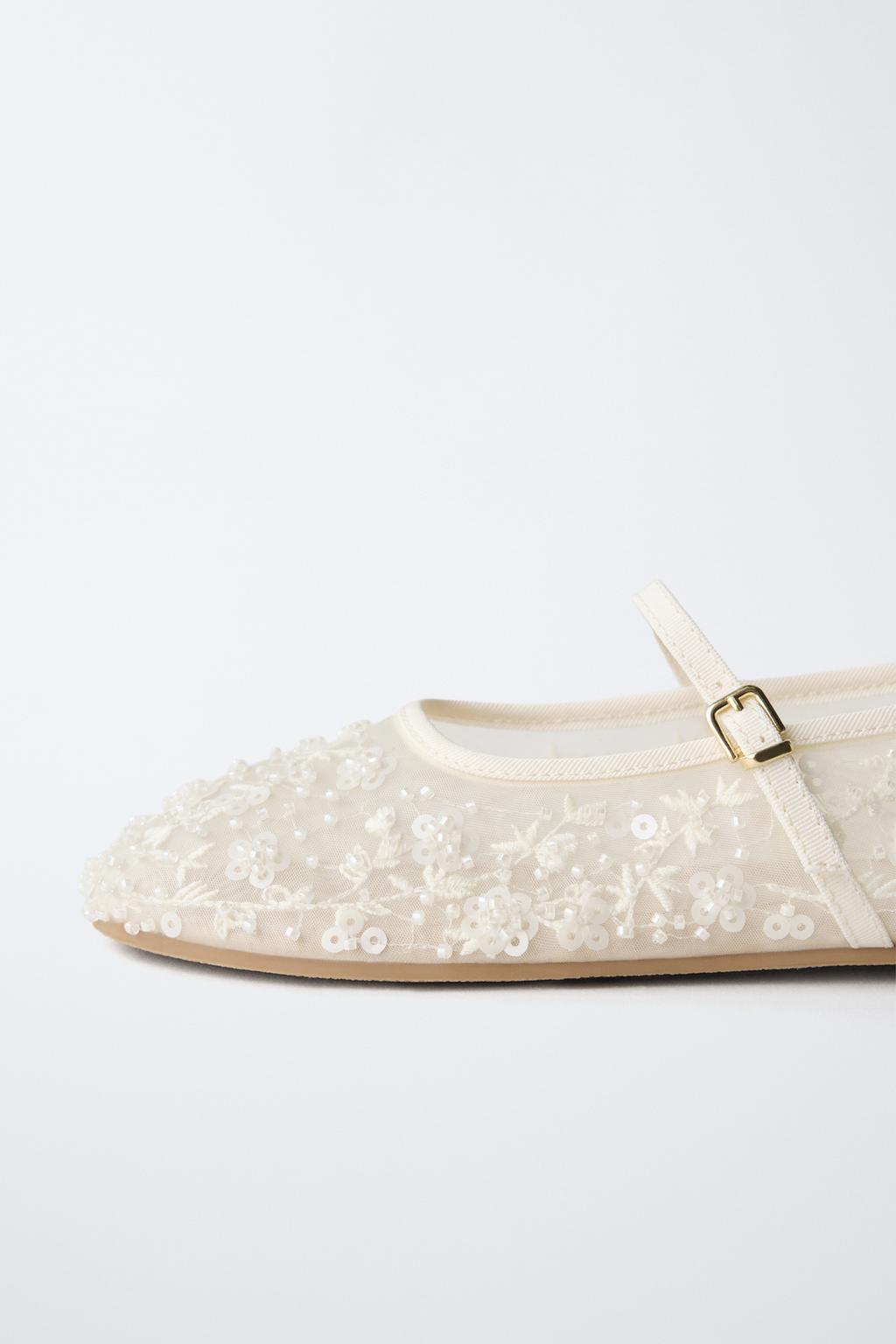 БАЛЕТКИ С БУСИНАМИ