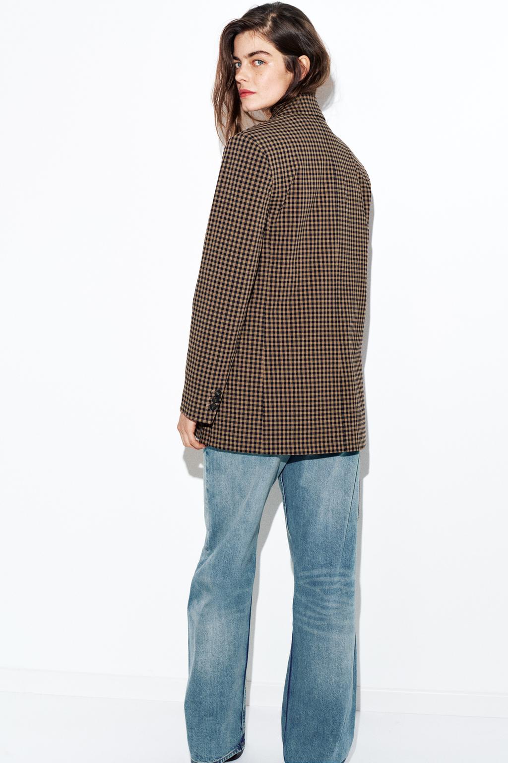 БЛЕЙЗЕР ОВЕРСАЙЗ В КЛЕТКУ ВИШИ