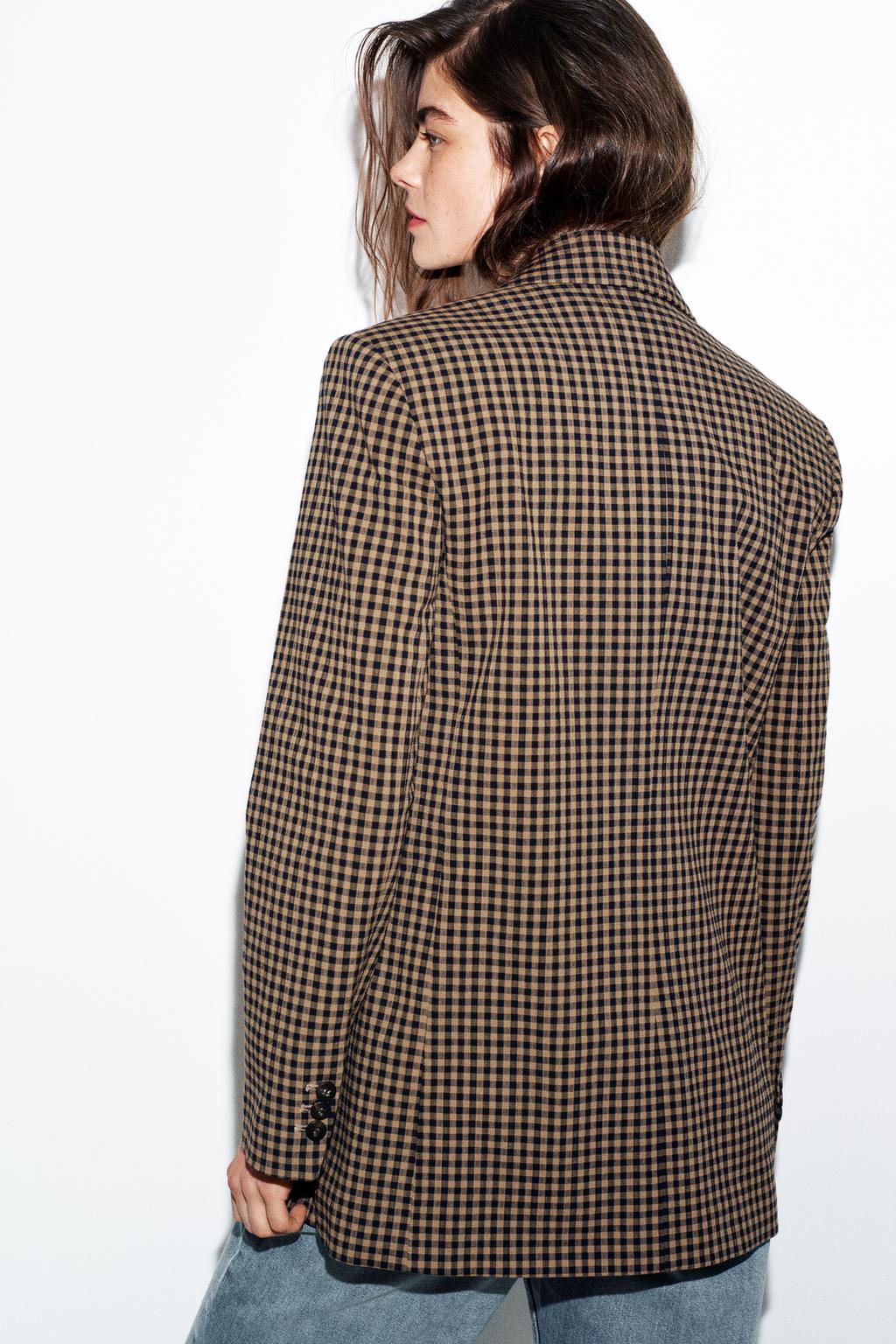 БЛЕЙЗЕР ОВЕРСАЙЗ В КЛЕТКУ ВИШИ