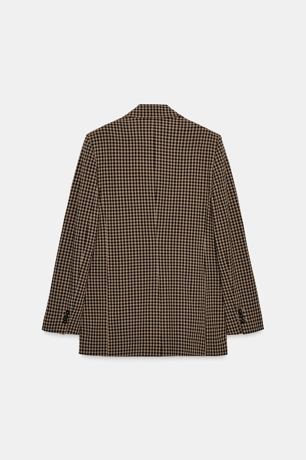 БЛЕЙЗЕР ОВЕРСАЙЗ В КЛЕТКУ ВИШИ