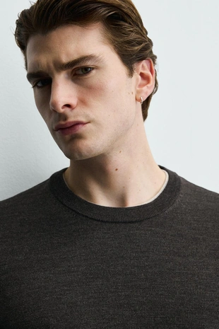 Свитер из 100% шерсти- Заказать в России