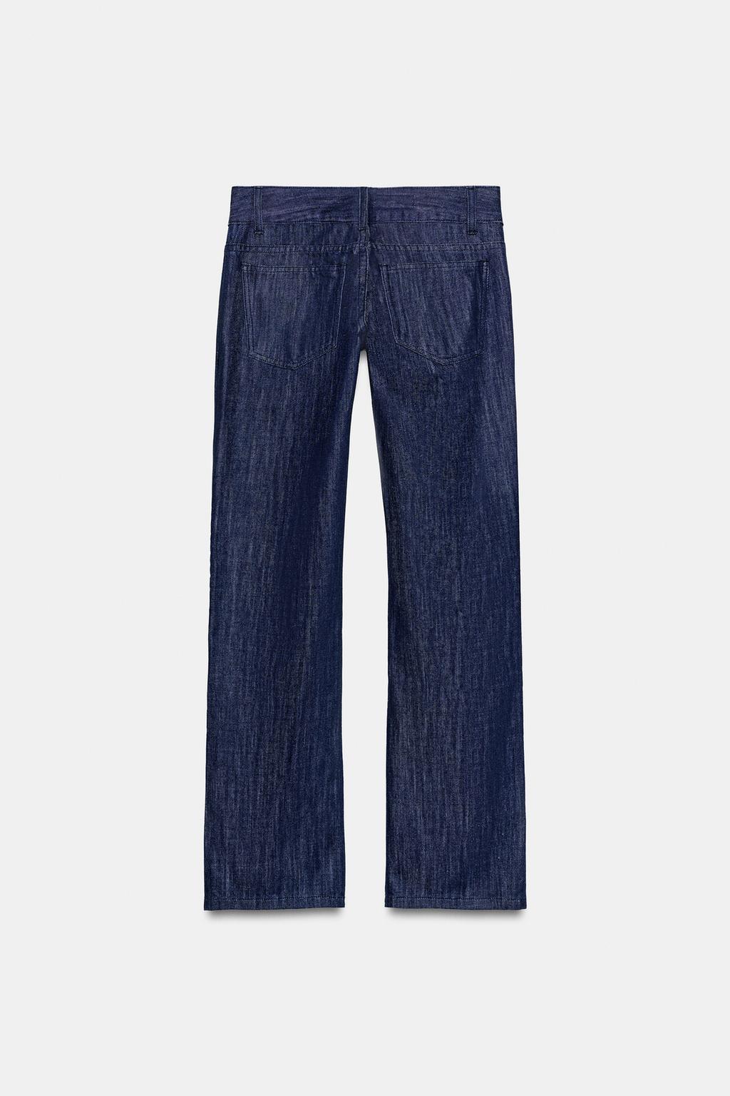 ДЖИНСЫ TRF ПРЯМОГО КРОЯ С НИЗКОЙ ПОСАДКОЙ