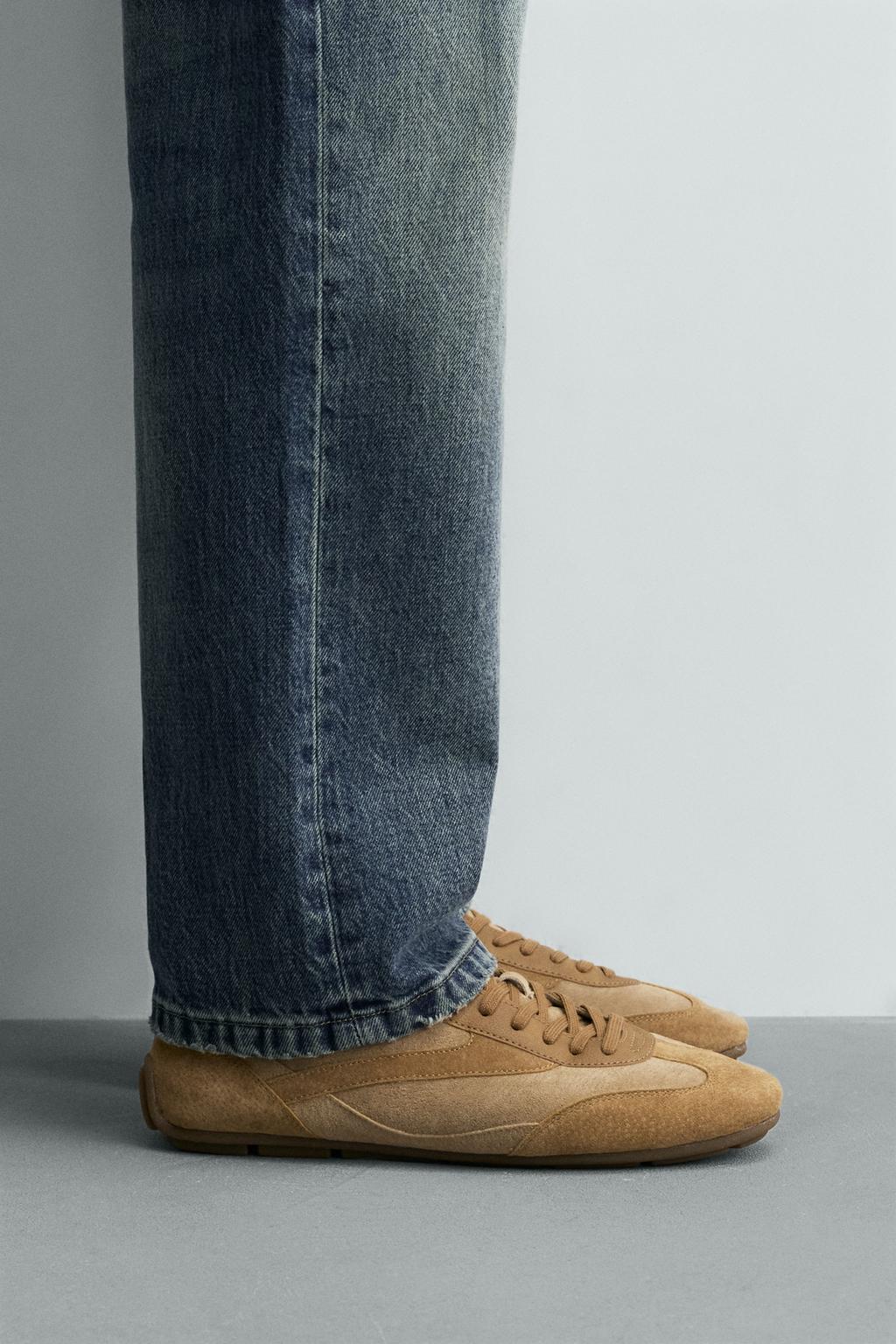 КОЖАНЫЕ КРОССОВКИ