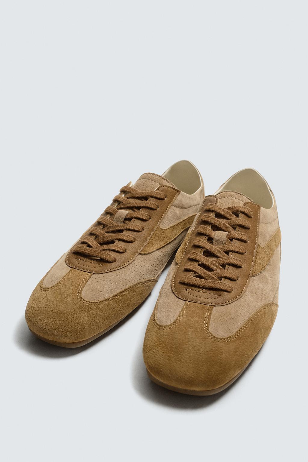 КОЖАНЫЕ КРОССОВКИ