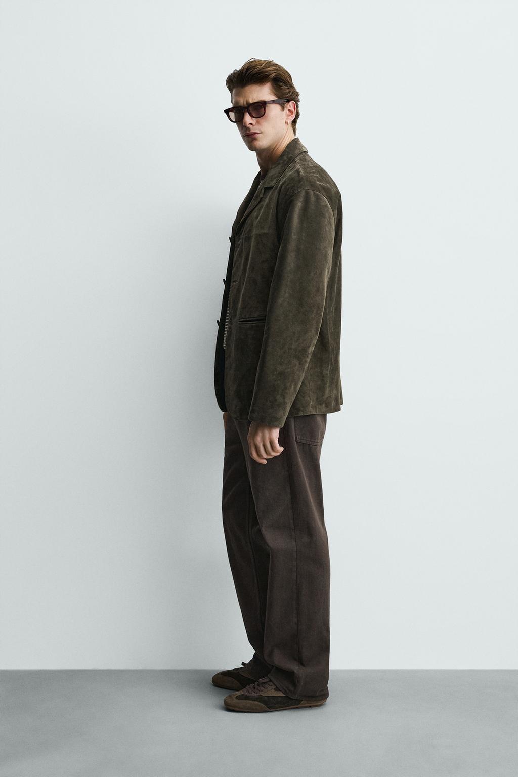 БЛЕЙЗЕР ИЗ ЗАМШИ