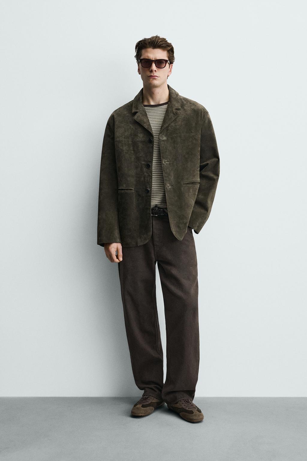 БЛЕЙЗЕР ИЗ ЗАМШИ