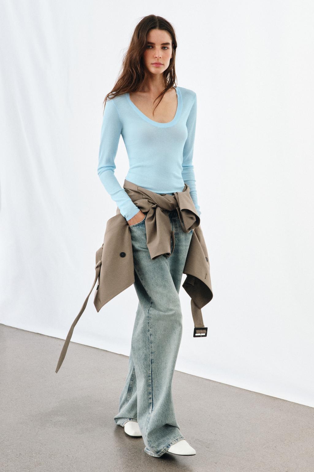 ТОП ИЗ ТОНКОГО ТРИКОТАЖА