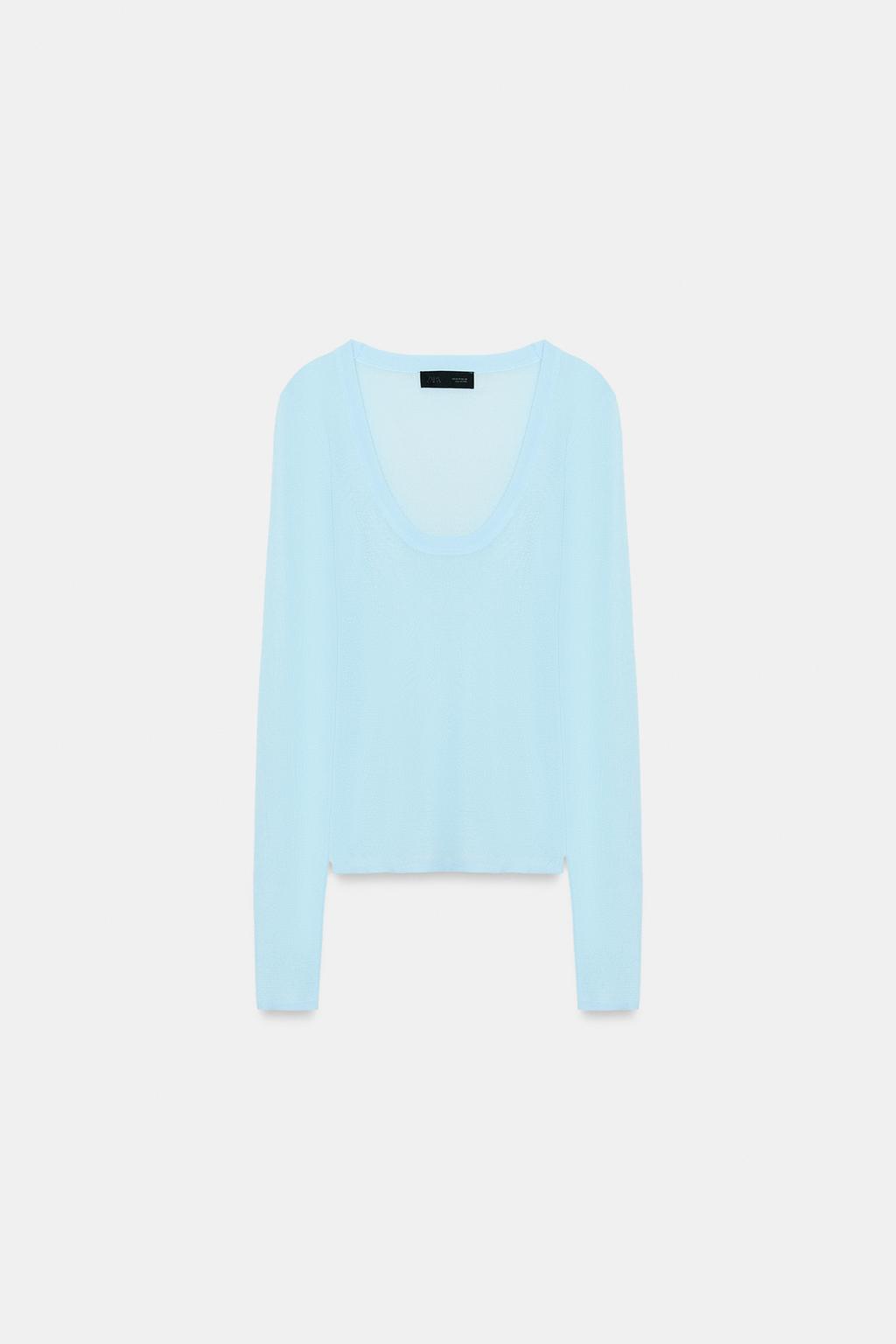 ТОП ИЗ ТОНКОГО ТРИКОТАЖА