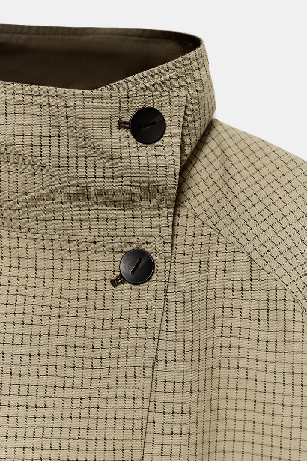 ДВУСТОРОННЯЯ КУРТКА В КЛЕТКУ — ZW COLLECTION