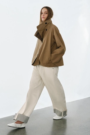 Двусторонняя куртка в клетку — ZW COLLECTION- Заказать в России