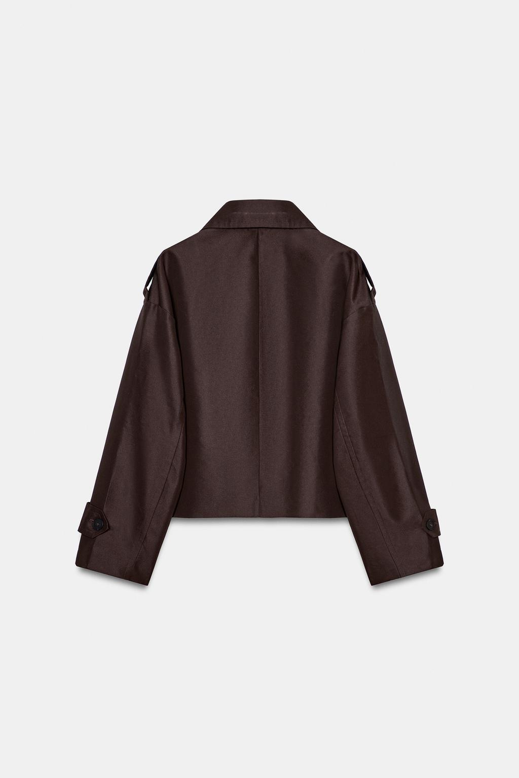 КОРОТКИЙ ДВУБОРТНЫЙ ТРЕНЧ