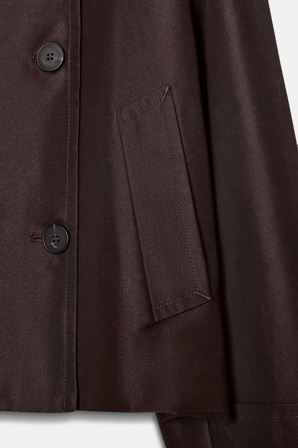 КОРОТКИЙ ДВУБОРТНЫЙ ТРЕНЧ