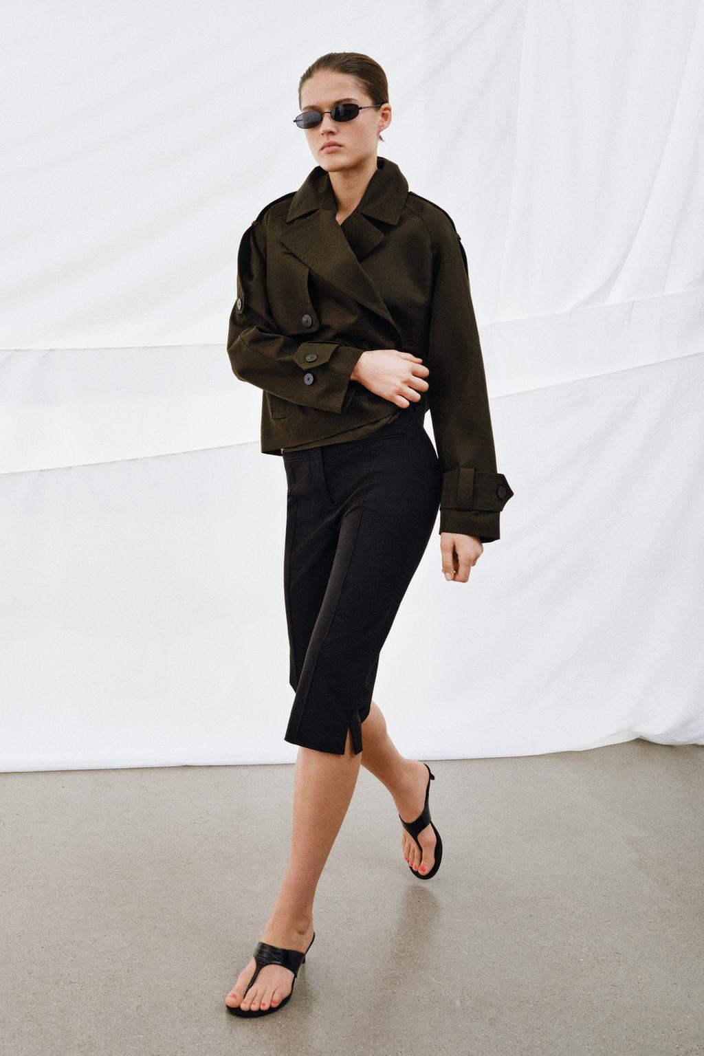 УКОРОЧЕННЫЙ ТРЕНЧ WATER-REPELLENT — ZW COLLECTION