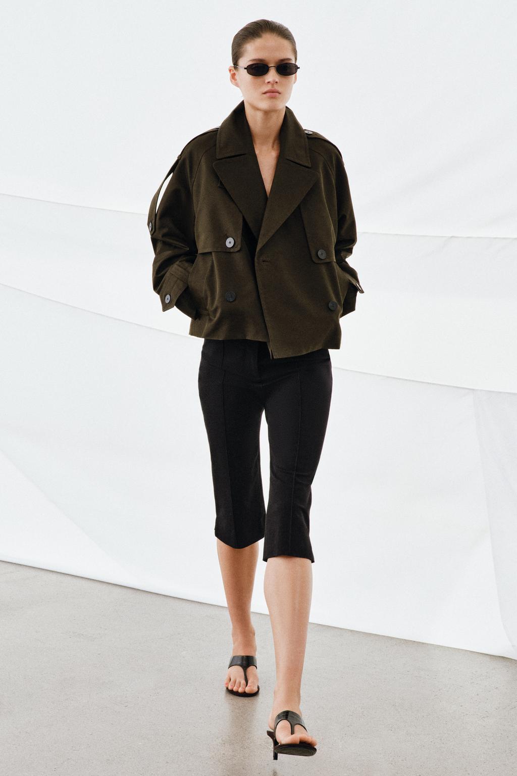 УКОРОЧЕННЫЙ ТРЕНЧ WATER-REPELLENT — ZW COLLECTION