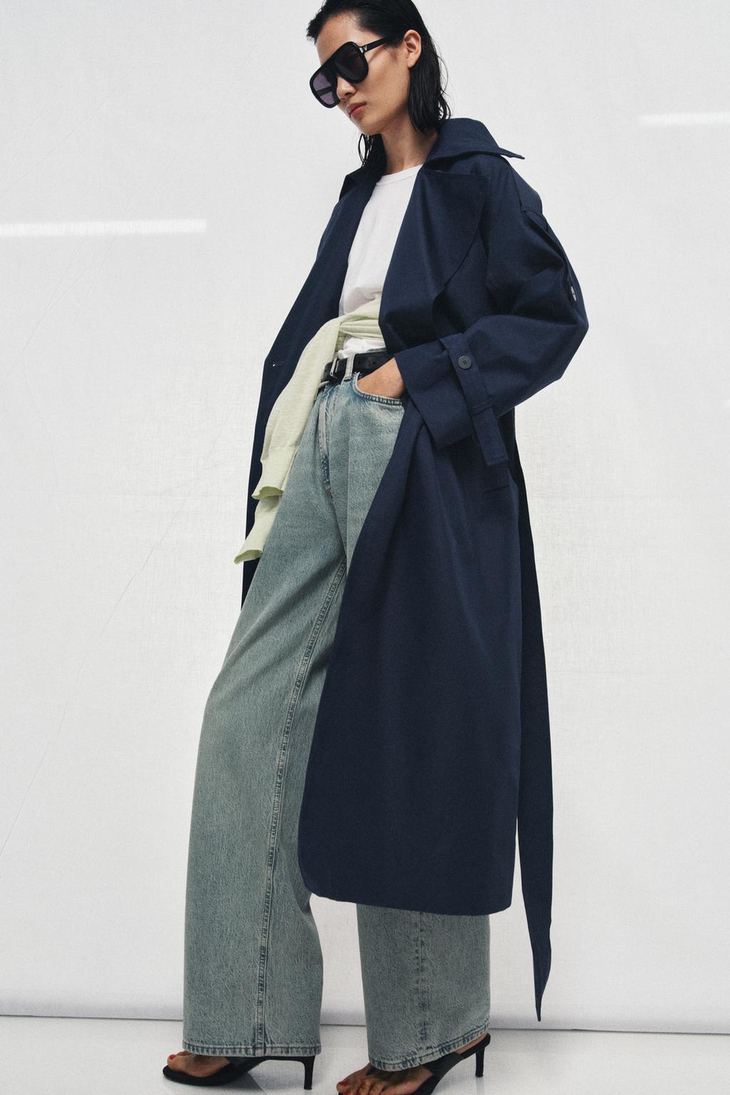 ТРЕНЧ ОВЕРСАЙЗ С ПОЯСОМ — ZW COLLECTION