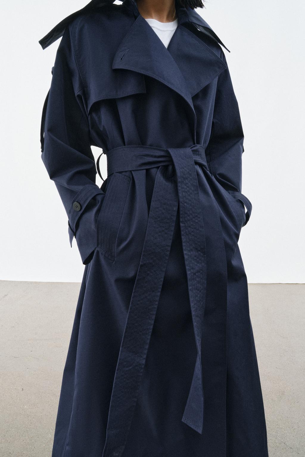 ТРЕНЧ ОВЕРСАЙЗ С ПОЯСОМ — ZW COLLECTION