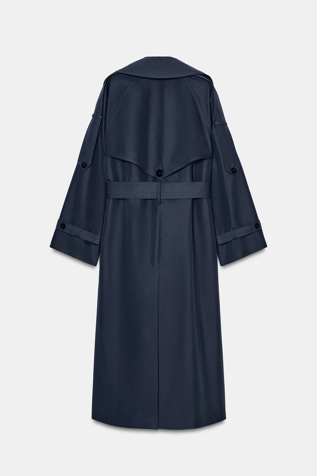 ТРЕНЧ ОВЕРСАЙЗ С ПОЯСОМ — ZW COLLECTION