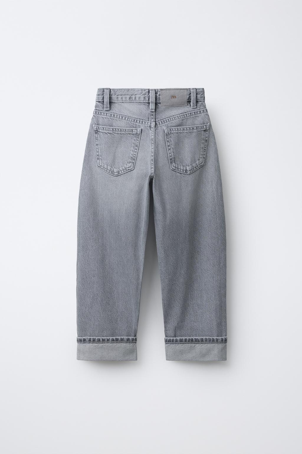 ДЖИНСЫ BARREL С РАЗРЕЗАМИ