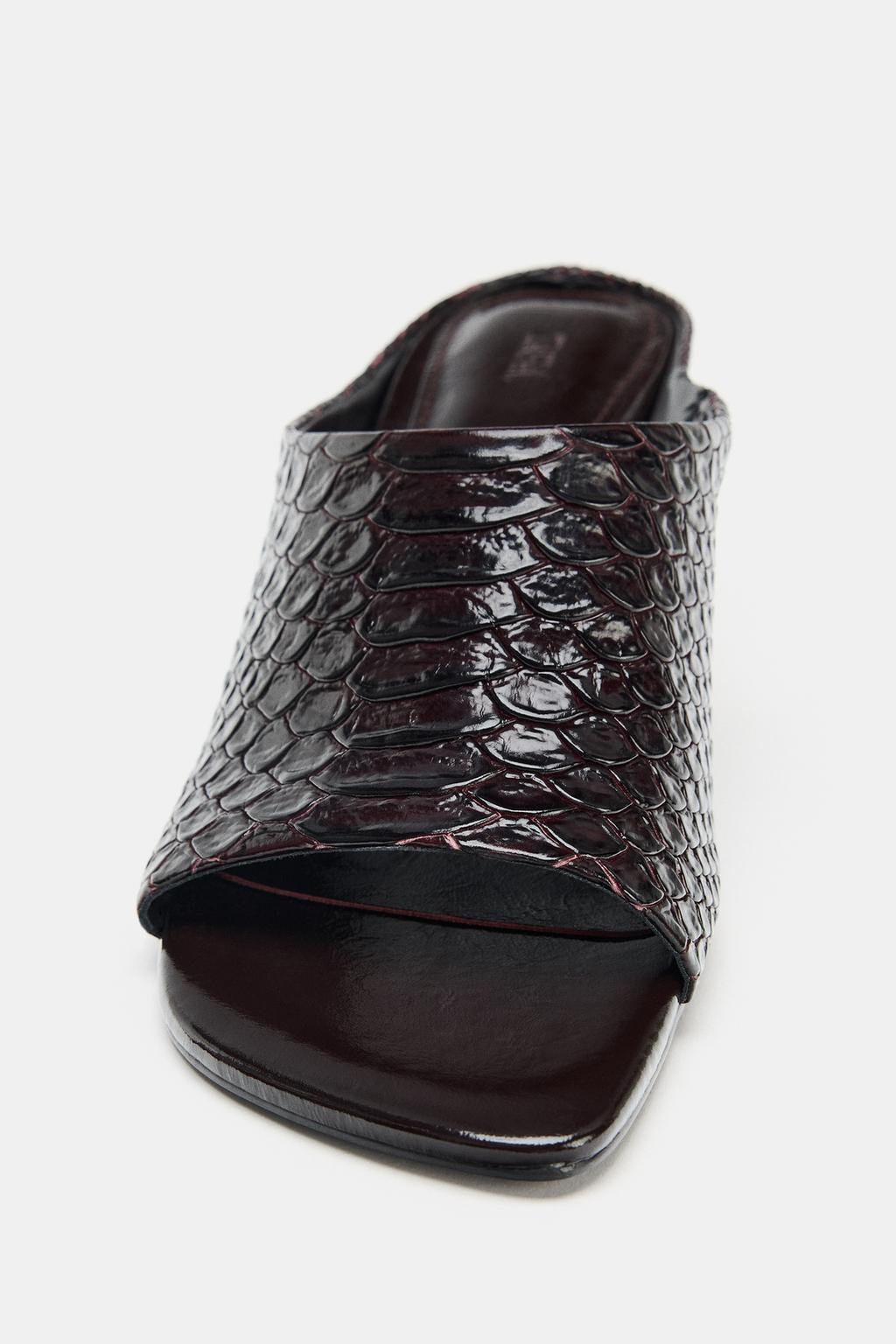 КОЖАНЫЕ БОСОНОЖКИ МЮЛИ LIMITED EDITION