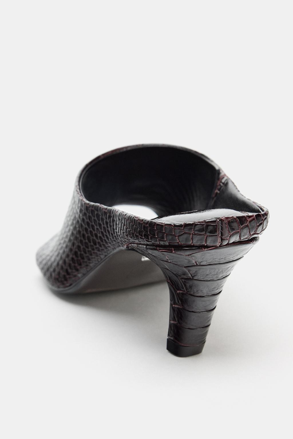 КОЖАНЫЕ БОСОНОЖКИ МЮЛИ LIMITED EDITION