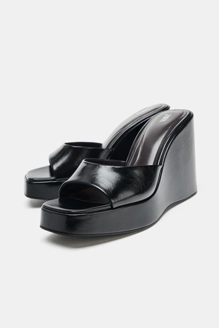 Сабо на высоком устойчивом каблуке- Заказать в России