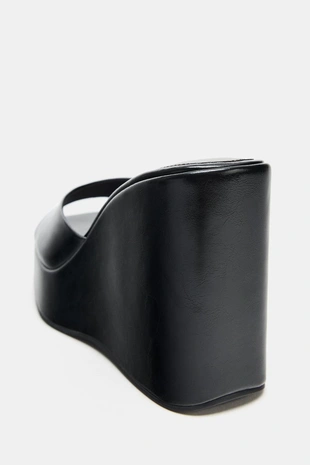 Сабо на высоком устойчивом каблуке- Заказать в России