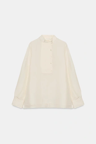 Рубашка из 100% шелка — ZW COLLECTION- Заказать в России