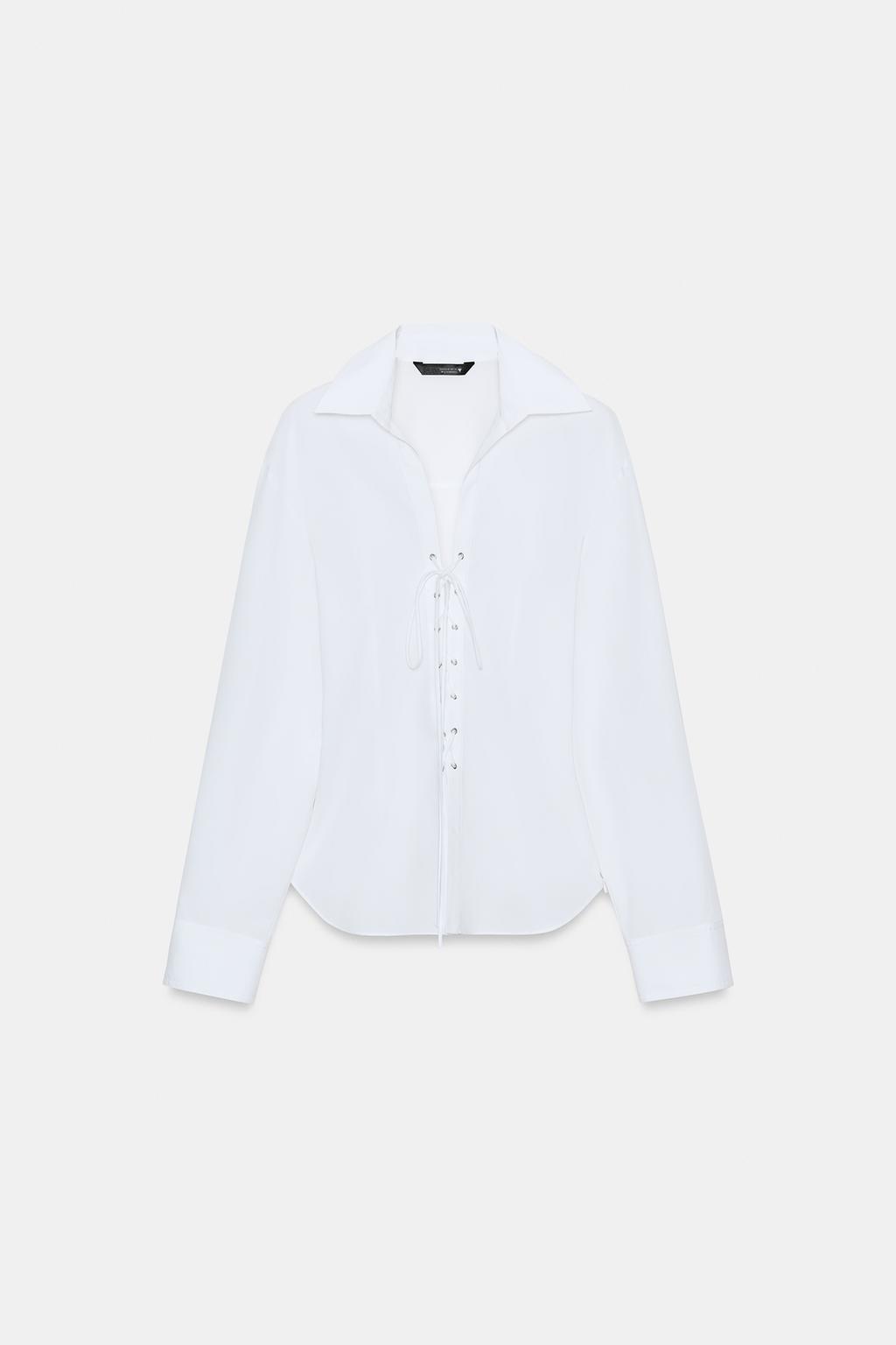 ПРИТАЛЕННАЯ РУБАШКА ИЗ ПОПЛИНА